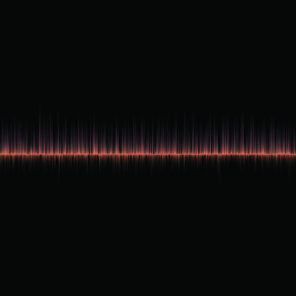 音の波形を抽象的に表したイメージ